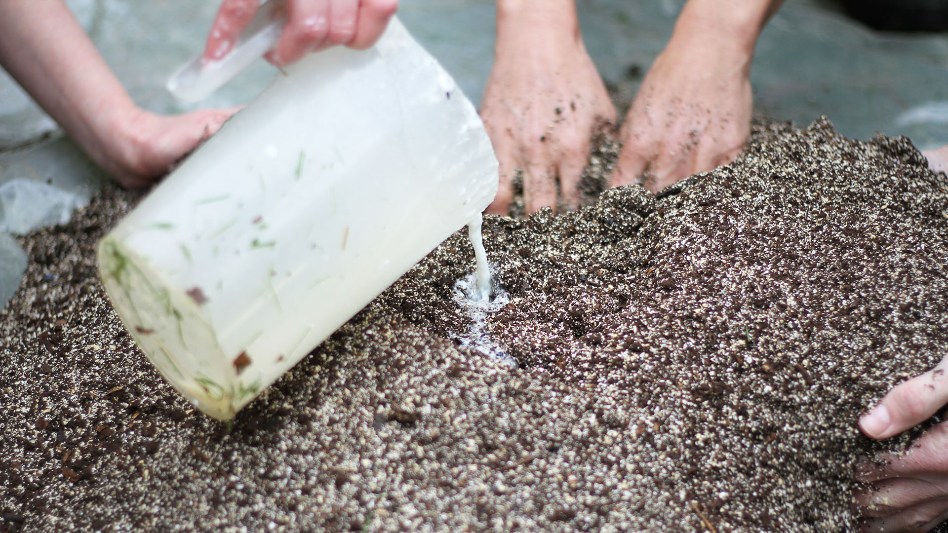 Making our own (bokashi) compost activator - Centre for Alternative ...